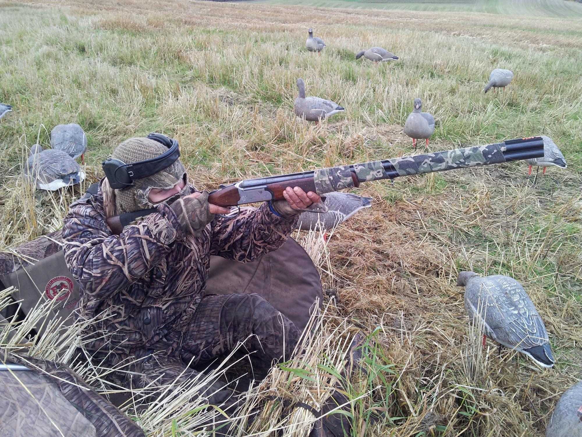 Pink-footed goose hunter, Norway. Photo by: Ove Martin Gundersen