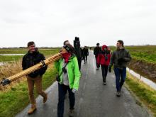 IWG field trip, Flemish East Coast Polders. Photo: Eckhart Kuijken